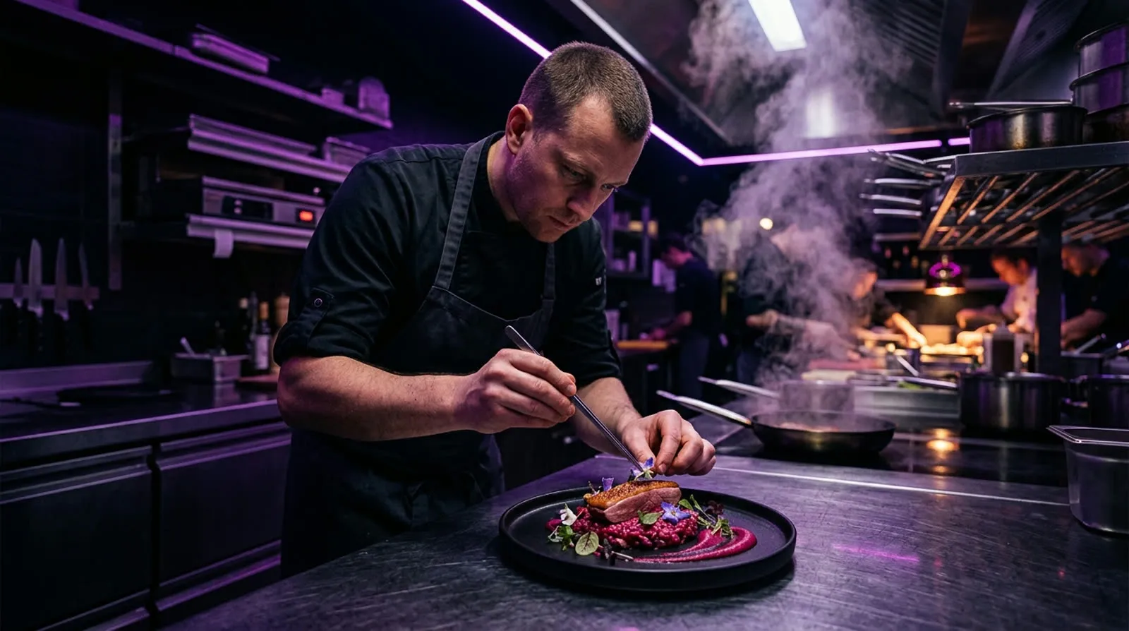 A website for restaurants and food businesses